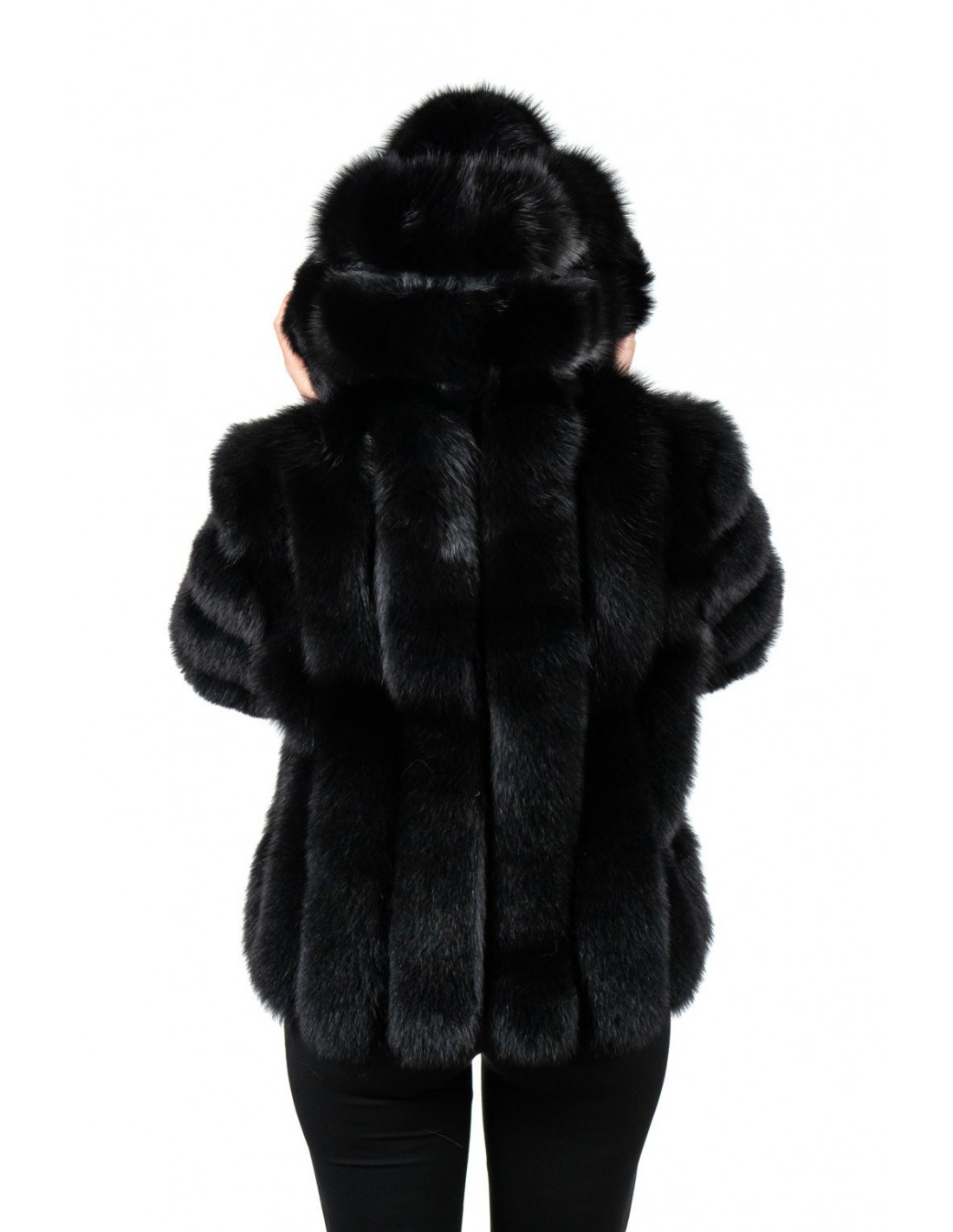 Scialle In Finta Pelliccia Di Volpe - Sciarpa Elegante Per Spose E Cerimonie - Foto 3